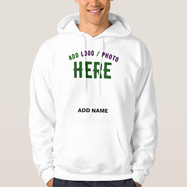 SUDADERA PERSONALIZABLE MODERNO ESTILO BLANCO VERIFICADO MA (Anverso)