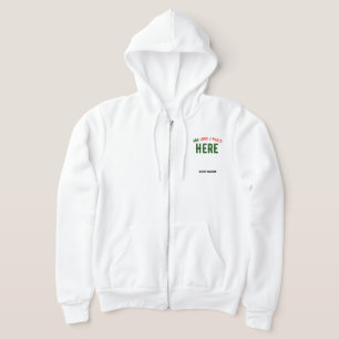 SUDADERA PERSONALIZABLE MODERNO ESTILO BLANCO VERIFICADO MA
