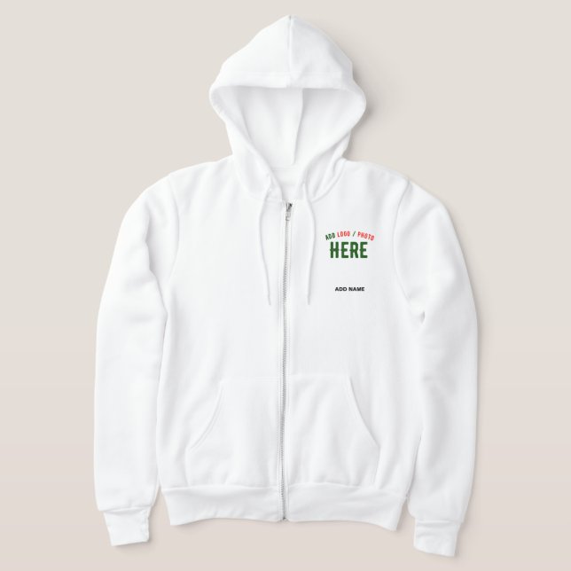 SUDADERA PERSONALIZABLE MODERNO ESTILO BLANCO VERIFICADO MA (Distribución)