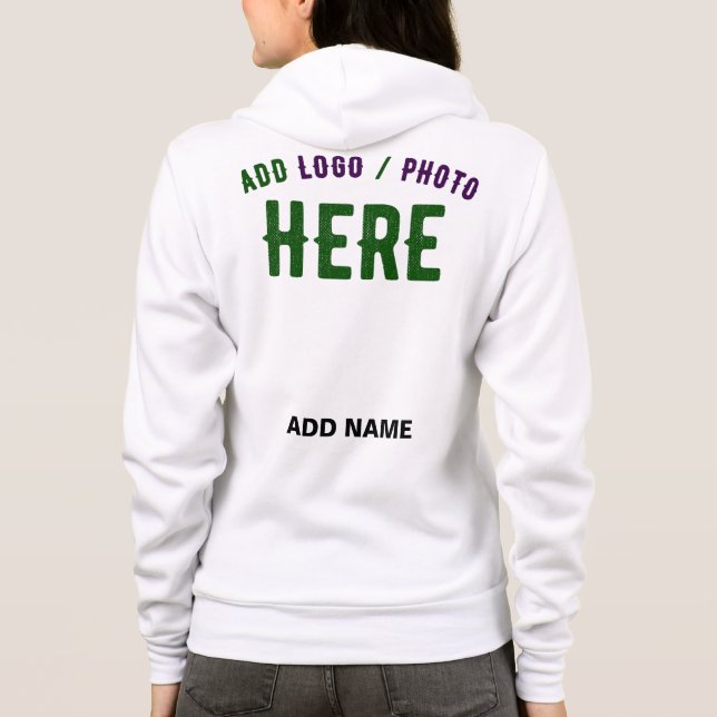 SUDADERA PERSONALIZABLE MODERNO ESTILO BLANCO VERIFICADO MA (Reverso)