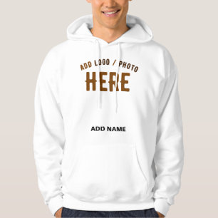 SUDADERA PERSONALIZABLE MODERNO ESTILO BLANCO VERIFICADO MA