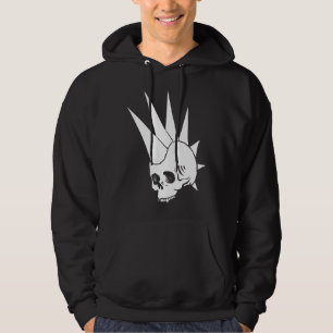 Sudadera Personalizable Punk Cráneo sin Jawless Versión 2