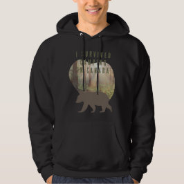 Sudadera Personalizable Sobreviví acampando en Canadá