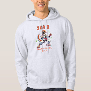 Sudadera Personalización de Judo Profesional Nombre de fech