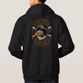Sudadera Personalización de las rocas de águila de motocicl