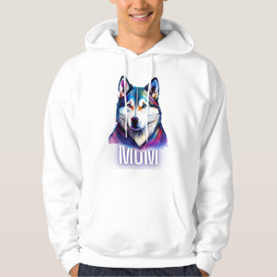 Sudadera personalizada de lobo Husky