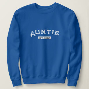 Sudadera Personalizada de Tía - Regalo del Año Est