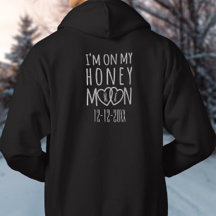 Sudadera Personalizada En Mi Luna de Miel Hombre