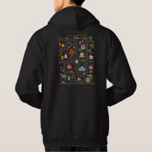 Sudadera personalizada "Juega coches en la espalda