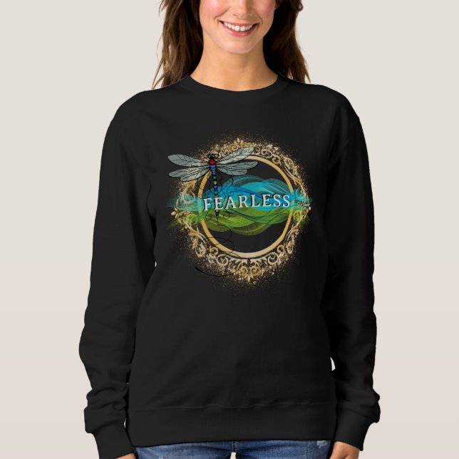 Sudadera personalizada libélula (Anverso)