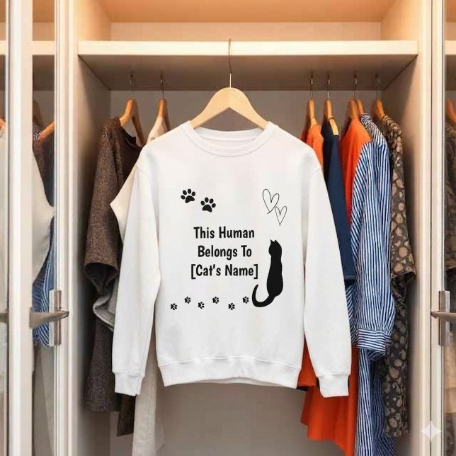 Sudadera Personalizada para Amantes de Gatos (Subido por el creador)