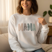 Sudadera personalizada para mamá con el nombre del
