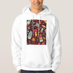 Sudadera Personalizado alienígena: Diversión del espacio vi