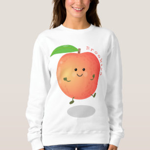 Sudadera Personalizado amarillo de melocotón alegre