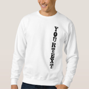Sudadera Personalizado Añadir una plantilla de texto elegan