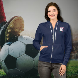 Sudadera Personalizado Apellido Número Sombra Sombra Sombra