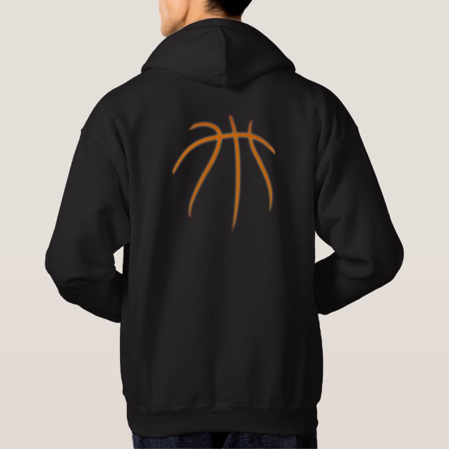 Sudadera Personalizado Basketball Hoodie (Reverso)