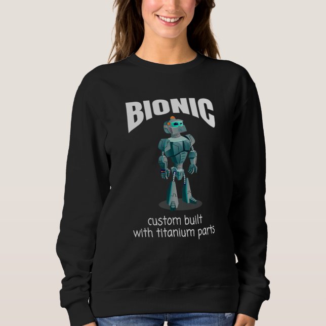Sudadera Personalizado BIONIC Construido Con Piezas De Tita (Anverso)