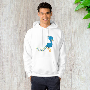 Sudadera Personalizado Blue Peacock Bird