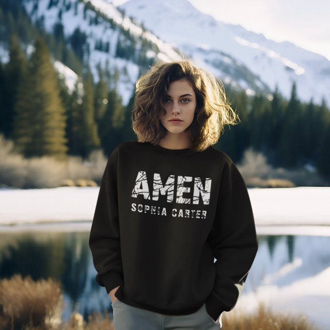 Sudadera Personalizado Boho Cristiano Personalizado Básico  (Subido por el creador)