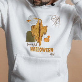Sudadera Personalizado Booty Pun Flirty Skeleton Halloween