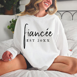 Sudadera Personalizado Bride Engagement Gift Personalized F