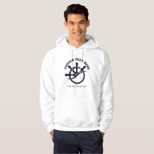 Sudadera Personalizado Capitán Bote Regalo Náutico