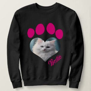 Sudadera Personalizado Cat Lover Sweatshirt - Foto Personal