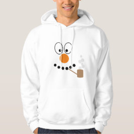 Sudadera Personalizado Clásico Snowman se enfrenta a Navida