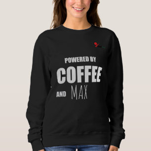 Sudadera Personalizado con energía de café y [nombre del an