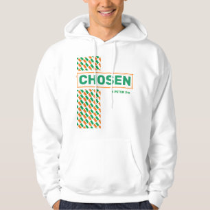 Sudadera Personalizado cristiano de IRLANDA ESCOGIDA Día de