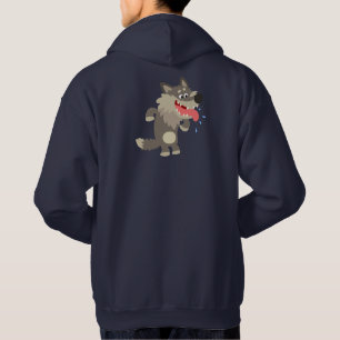 Sudadera Personalizado Cute Famished Wolf Hoodie