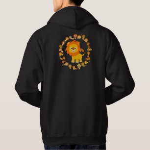 Sudadera Personalizado Cute Lion Mandala Hoodie