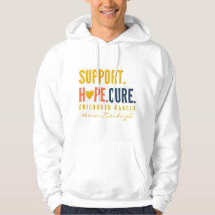 Sudadera personalizado de apoyo al cáncer infantil Pullover