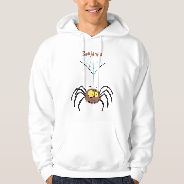 Sudadera Personalizado de araña suave y adorable (Anverso)