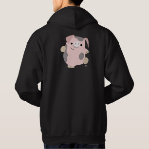 Sudadera Personalizado de baile Cute Pig Hoodie