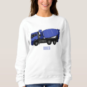 Sudadera Personalizado de camión de transporte de mezcla de