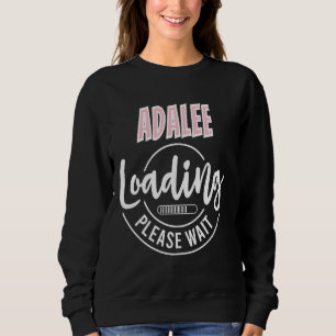 Sudadera Personalizado de carga de Adalee Arr Baby Shower p