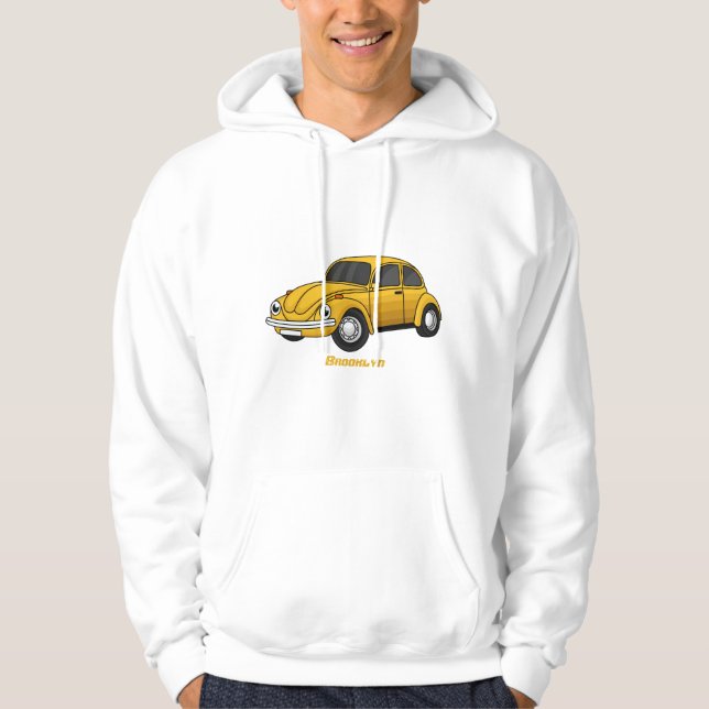 Sudadera Personalizado de coche clásico (Anverso)