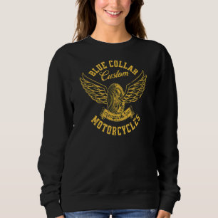 Sudadera Personalizado de color azul motocicleta Cleveland