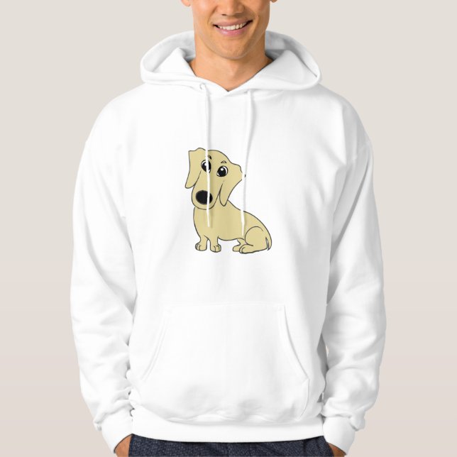 Sudadera personalizado de dachshund wheaton (Anverso)