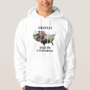 Sudadera Personalizado de EE.UU. foto Okayest papá Fathers