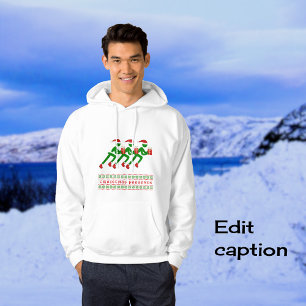 Sudadera Personalizado de entrenamiento de invierno textos