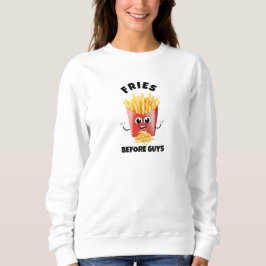 Sudadera Personalizado De Fries Franceses Cuidados Hoodie &