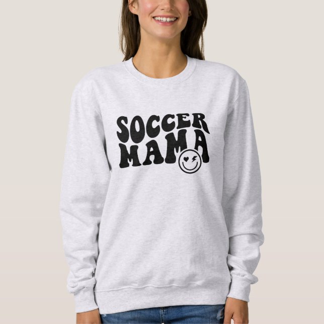 Sudadera Personalizado de fútbol Mama Gift (Anverso)