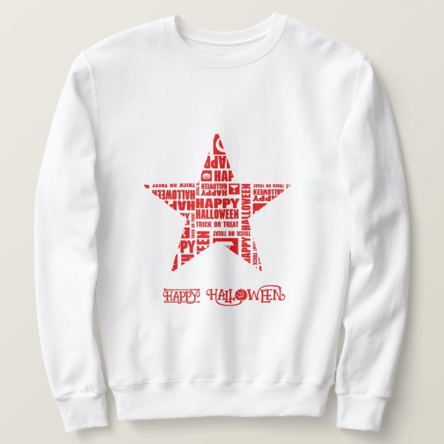 Sudadera Personalizado de Halloween Guay Tipografía caprich (Anverso del diseño)