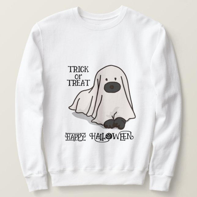Sudadera Personalizado de Halloween Perro divertido caprich (Anverso del diseño)