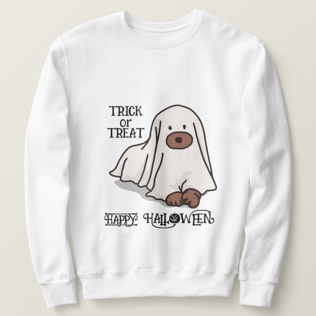 Sudadera Personalizado de Halloween Perro divertido caprich (Anverso del diseño)