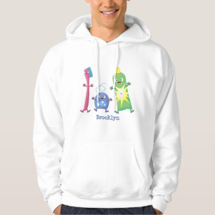 Sudadera Personalizado de hilo dental de cepillo de dientes