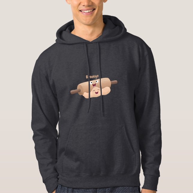 Sudadera Personalizado de horneado de rodillos y pasta de m (Anverso)